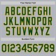 Custom Gray Green-Gold Line Authentic rugby Jersey Custom Gray Green-Gold Line Authentic rugby Jersey