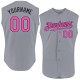 Custom Gray Pink Black-Light Blue Authentic Sleeveless rugby Jersey Custom Gray Pink Black-Light Blue Authentic Sleeveless rugby Jersey