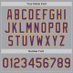 Custom Gray Purple-Gold Bomber Full-Snap Varsity Letterman Jacket Custom Gray Purple-Gold Bomber Full-Snap Varsity Letterman Jacket