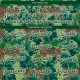 Custom Green Green-Cream Tropical Tiger With Palms 3D Pattern Design Bomber Full-Snap Varsity Letterman Jacket Custom Green Green-Cream Tropical Tiger With Palms 3D Pattern Design Bomber Full-Snap Varsity Letterman Jacket