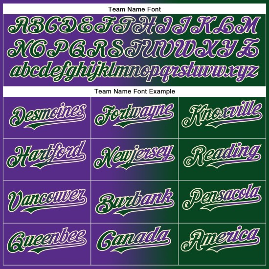 Custom Green Purple-Cream Gradient Fashion Two-Button Unisex Jersey Custom Green Purple-Cream Gradient Fashion Two-Button Unisex Jersey