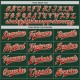 Custom Green Red-Cream Bomber Full-Snap Varsity Letterman Jacket Custom Green Red-Cream Bomber Full-Snap Varsity Letterman Jacket