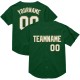 Custom Green White-Old Gold Mesh Authentic Throwback rugby Jersey Custom Green White-Old Gold Mesh Authentic Throwback rugby Jersey