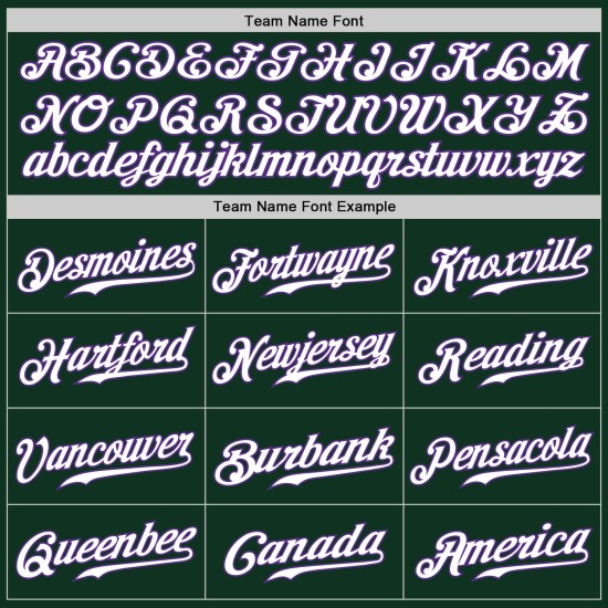 Custom Green White-Purple Authentic rugby Jersey Custom Green White-Purple Authentic rugby Jersey