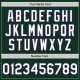 Custom Green White-Purple Authentic rugby Jersey Custom Green White-Purple Authentic rugby Jersey