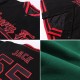 Custom Kelly Green Pink-White Bomber Full-Snap Varsity Letterman Two Tone Jacket Custom Kelly Green Pink-White Bomber Full-Snap Varsity Letterman Two Tone Jacket