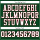Custom Green White-Red Authentic rugby Jersey Custom Green White-Red Authentic rugby Jersey