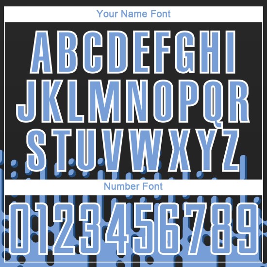 Custom Light Blue Black-White Abstract Fluid Wave Sublimation Uniform Jersey Custom Light Blue Black-White Abstract Fluid Wave Sublimation Uniform Jersey