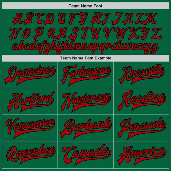 Custom Kelly Green Red-Black Bomber Full-Snap Varsity Letterman Jacket Custom Kelly Green Red-Black Bomber Full-Snap Varsity Letterman Jacket