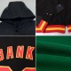 Custom Kelly Green Black-Cream Bomber Full-Snap Varsity Letterman Two Tone Hoodie Jacket Custom Kelly Green Black-Cream Bomber Full-Snap Varsity Letterman Two Tone Hoodie Jacket