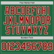 Custom Kelly Green Red-White Mesh Authentic Throwback rugby Jersey Custom Kelly Green Red-White Mesh Authentic Throwback rugby Jersey