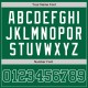 Custom Kelly Green Kelly Green-White Authentic rugby Jersey Custom Kelly Green Kelly Green-White Authentic rugby Jersey