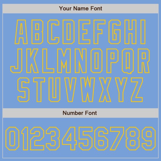 Custom Light Blue Light Blue-Gold Authentic rugby Jersey Custom Light Blue Light Blue-Gold Authentic rugby Jersey