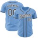 Custom Light Blue White Pinstripe Steel Gray Authentic rugby Jersey Custom Light Blue White Pinstripe Steel Gray Authentic rugby Jersey