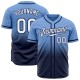 Custom Light Blue White-Navy Authentic Fade Fashion rugby Jersey Custom Light Blue White-Navy Authentic Fade Fashion rugby Jersey