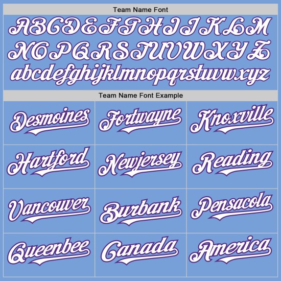 Custom Light Blue Pinstripe White-Purple Authentic Fade Fashion rugby Jersey Custom Light Blue Pinstripe White-Purple Authentic Fade Fashion rugby Jersey