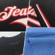 Custom Light Blue Yellow-Navy Mesh Authentic Throwback rugby Jersey Custom Light Blue Yellow-Navy Mesh Authentic Throwback rugby Jersey