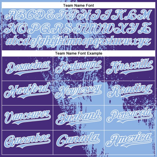 Custom Light Blue Purple-White 3D Pattern Design Abstract Brush Stroke Authentic rugby Jersey Custom Light Blue Purple-White 3D Pattern Design Abstract Brush Stroke Authentic rugby Jersey