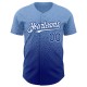 Custom Light Blue Royal-White Authentic Fade Fashion rugby Jersey Custom Light Blue Royal-White Authentic Fade Fashion rugby Jersey