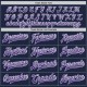 Custom Navy Purple-White Bomber Full-Snap Varsity Letterman Jacket Custom Navy Purple-White Bomber Full-Snap Varsity Letterman Jacket