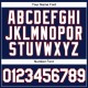Custom Navy Red Pinstripe White-Gray Authentic rugby Jersey Custom Navy Red Pinstripe White-Gray Authentic rugby Jersey