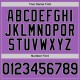 Custom Medium Purple Black-Gray Authentic rugby Jersey Custom Medium Purple Black-Gray Authentic rugby Jersey