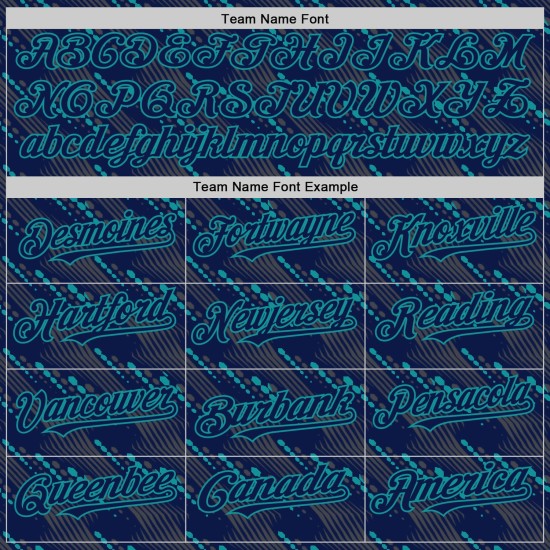 Custom Navy Teal 3D Pattern Design Slant Lines Authentic rugby Jersey Custom Navy Teal 3D Pattern Design Slant Lines Authentic rugby Jersey
