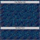 Custom Navy Teal 3D Pattern Design Slant Lines Authentic rugby Jersey Custom Navy Teal 3D Pattern Design Slant Lines Authentic rugby Jersey
