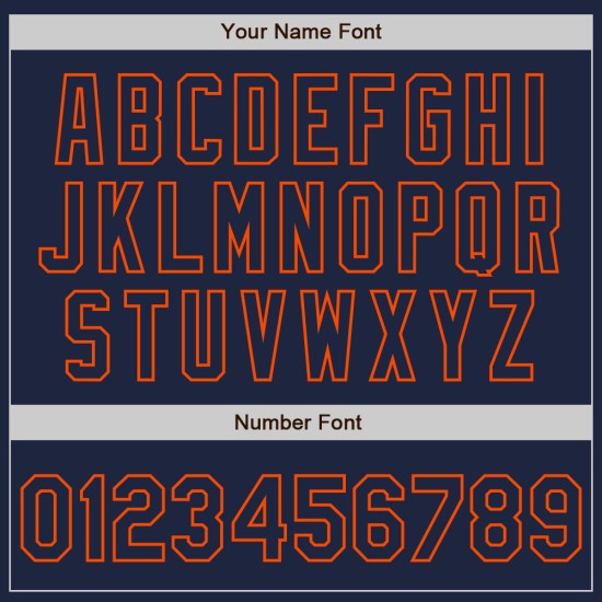 Custom Navy Orange Authentic Raglan Sleeves rugby Jersey Custom Navy Orange Authentic Raglan Sleeves rugby Jersey