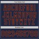 Custom Navy Orange Authentic Raglan Sleeves rugby Jersey Custom Navy Orange Authentic Raglan Sleeves rugby Jersey