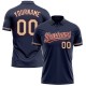 Custom Navy City Cream-Crimson Performance Vapor Golf Polo Shirt Custom Navy City Cream-Crimson Performance Vapor Golf Polo Shirt