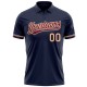 Custom Navy City Cream-Crimson Performance Vapor Golf Polo Shirt Custom Navy City Cream-Crimson Performance Vapor Golf Polo Shirt