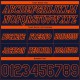 Custom Navy Orange Pinstripe Fade Fashion Authentic Shorts Custom Navy Orange Pinstripe Fade Fashion Authentic Shorts