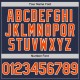 Custom Navy Orange-White Authentic Sleeveless rugby Jersey Custom Navy Orange-White Authentic Sleeveless rugby Jersey