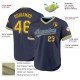 Custom Navy Gold-Light Blue Authentic Throwback rugby Jersey Custom Navy Gold-Light Blue Authentic Throwback rugby Jersey