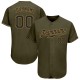 Custom Olive Black-Old Gold Authentic Salute To Service rugby Jersey Custom Olive Black-Old Gold Authentic Salute To Service rugby Jersey