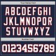 Custom Navy White-Red Bomber Full-Snap Varsity Letterman Jacket Custom Navy White-Red Bomber Full-Snap Varsity Letterman Jacket
