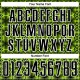Custom Neon Green Black-White Geometric Shapes Sublimation Uniform Jersey Custom Neon Green Black-White Geometric Shapes Sublimation Uniform Jersey