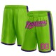 Custom Neon Green Pink-Navy Authentic Shorts Custom Neon Green Pink-Navy Authentic Shorts