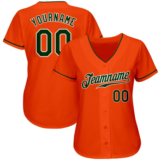 Custom Orange Green-White Authentic rugby Jersey Custom Orange Green-White Authentic rugby Jersey