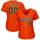 Custom Orange Green-White Authentic rugby Jersey Custom Orange Green-White Authentic rugby Jersey