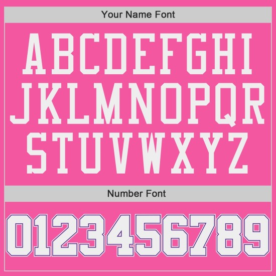 Custom Pink White-Purple Authentic rugby Jersey Custom Pink White-Purple Authentic rugby Jersey