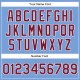 Custom Powder Blue Crimson-White Authentic rugby Jersey Custom Powder Blue Crimson-White Authentic rugby Jersey