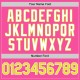 Custom Pink Neon Yellow-White 3D Pattern Design Gradient Style Twinkle Star Authentic rugby Jersey Custom Pink Neon Yellow-White 3D Pattern Design Gradient Style Twinkle Star Authentic rugby Jersey