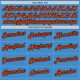 Custom Powder Blue Orange-Black Performance T-Shirt Custom Powder Blue Orange-Black Performance T-Shirt