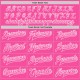 Custom Pink Pink Gray-White Bomber Full-Snap Varsity Letterman Two Tone Jacket Custom Pink Pink Gray-White Bomber Full-Snap Varsity Letterman Two Tone Jacket