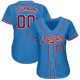 Custom Powder Blue Red-White Authentic rugby Jersey Custom Powder Blue Red-White Authentic rugby Jersey