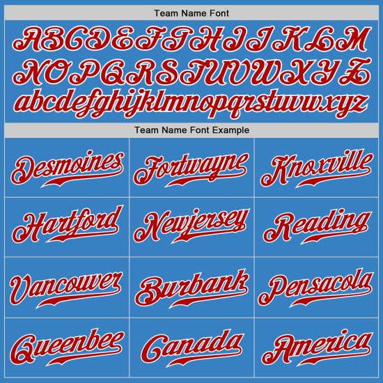Custom Powder Blue Red-White Authentic rugby Jersey Custom Powder Blue Red-White Authentic rugby Jersey