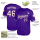 Custom Purple Cream Mesh Authentic Throwback rugby Jersey Custom Purple Cream Mesh Authentic Throwback rugby Jersey