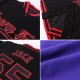 Custom Purple Aqua-White Bomber Full-Snap Varsity Letterman Jacket Custom Purple Aqua-White Bomber Full-Snap Varsity Letterman Jacket